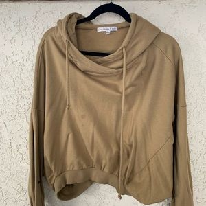 Young fabulous & broke olive sweater.